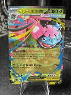 Pokemon TCG - Mega Venusaur EX - Black Star Promo 13 MEP - Image 1
