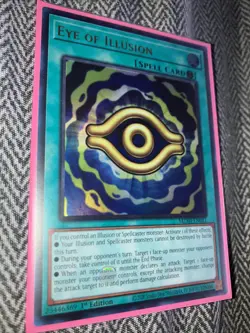 Yugioh Eye of Illusion MZMI-EN011 Ultra Rare 1st Edition NM/M Ready To Ship - Image 2