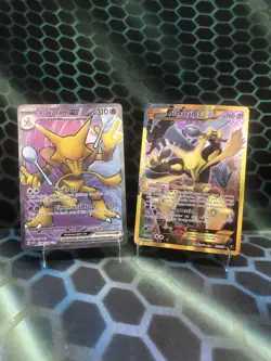 Alakazam EX (Secret) #125/124 Pokemon TCG XY - Fates Collide Rare - LP - 125/124 - Image 1