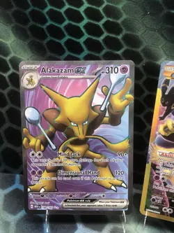 Alakazam EX (Secret) #125/124 Pokemon TCG XY - Fates Collide Rare - LP - 125/124 - Image 2