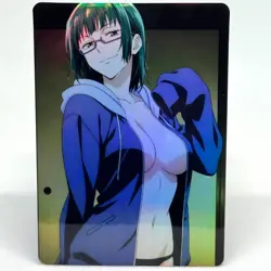 Jujutsu Kaisen Maki Zenin Goddess Anime Waifu ACG Foil Card - Image 1