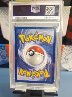Machop 52/102 Base Set Common Shadowless PSA 7 NM Pokemon Card 1999 WOTC (P16) - Image 4