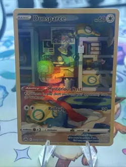 Dunsparce GG23/GG70 Crown Zenith Full Art Ultra Rare Holo Pokemon Card NM - Image 3
