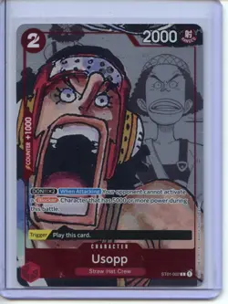 One Piece Promotion Cards #ST01-002 Usopp - Image 1