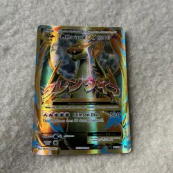 Pokemon Mega M Charizard EX Evolutions Holo Full Art Ultra Rare Card 101/108 Dmg - Image 1