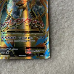 Pokemon Mega M Charizard EX Evolutions Holo Full Art Ultra Rare Card 101/108 Dmg - Image 2