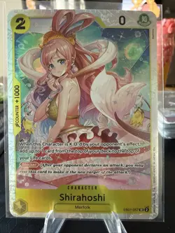 Shirahoshi EB01-057 (SR) English One Piece Card Near Mint - Image 1