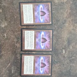 Lotus Petal x3 1997 Artifact MTG Cards April Lee English Regular - Image 1