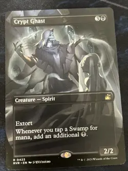 Crypt Ghast (Anime Borderless) Ravnica Remastered Regular NM-M Unplayed - Image 1