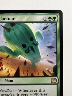 Jumbo Cactuar 0214 - MTG Final Fantasy - Rare Legendary Cactuar Damage Engine - Image 3