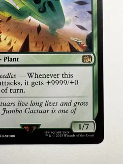 Jumbo Cactuar 0214 - MTG Final Fantasy - Rare Legendary Cactuar Damage Engine - Image 4