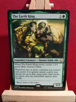 The Earth King - Avatar: the Last Airbender - NM - Rare - MTG - Image 1