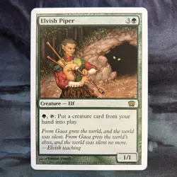 Elvish Piper - Magic: The Gathering - Eighth Edition - 2003 - MTG 8th - Image 1