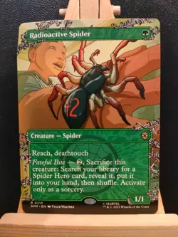 Radioactive Spider (Borderless) - Marvel's Spider-Man - Rare - NM - MTG - Image 1