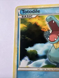 Pokemon TCG Totodile Call of Legends 74/95 Regular Common Non Holo - LP/NM - Image 3
