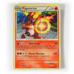 Pokemon - Magmortar Holo - 16/95 - HS Call Of Legends - Rare Card - Played - Image 1