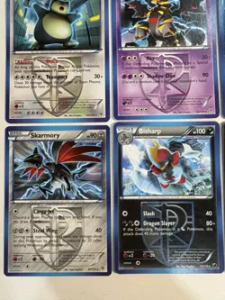 Pokemon TCG Team 6 Card Lot Holo Snorlax Giratina Octillery Skarmory - Image 2