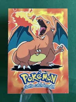 1999 Pokemon Topps Charizard E6 Movie Edition - Image 1