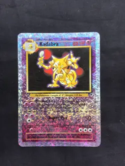 Pokemon Cards: Legendary Collection Reverse Holo: Kadabra 49/110 - Image 1