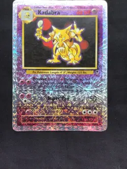 Pokemon Cards: Legendary Collection Reverse Holo: Kadabra 49/110 - Image 2