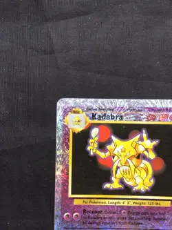 Pokemon Cards: Legendary Collection Reverse Holo: Kadabra 49/110 - Image 3