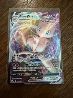 Pokemon TCG Mew VMAX 114/264 Swsh08: Fusion Strike Holo Ultra Rare - Image 1