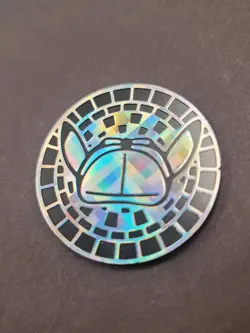 Pokemon TCG Detective Pikachu Collector's Coin (Silver Pixel Holofoil) - Image 2