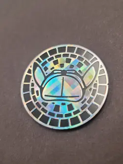 Pokemon TCG Detective Pikachu Collector's Coin (Silver Pixel Holofoil) - Image 3