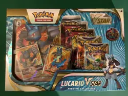 Pokemon Lucario VSTAR Premium Collection Box : New & Sealed : TCG Cards - Image 1