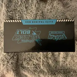 Black Bolt Elite Trainer Box Scarlet and Violet Pokemon TCG Factory Sealed - Image 5