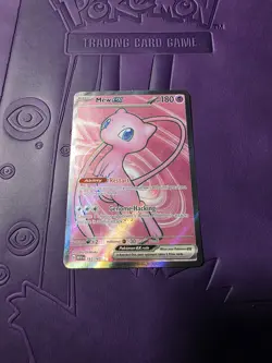Pokemon TCG Mew Ex 193/165 Scarlet & Violet 151 Full Art Holo Rare - NM - Image 1