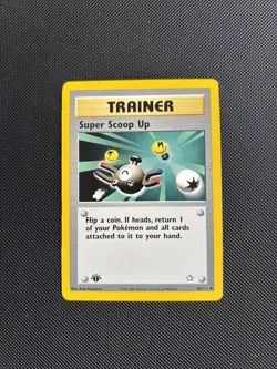 Pokemon Card 1st Edition Neo Genesis Super Scoop Up 98/111 - Image 1