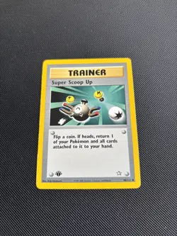 Pokemon Card 1st Edition Neo Genesis Super Scoop Up 98/111 - Image 3