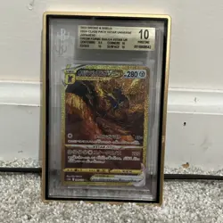 Pokemon Origin Forme Dialga VSTAR 262/172 VSTAR Universe Holo Beckett 10 - Image 1