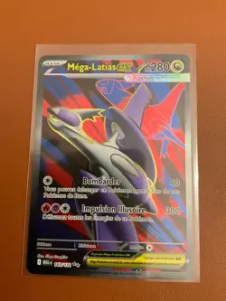 Carte Pokemon MEGA-LATIAS 163/132 EX Full Art FA Mega-Evolution MEG FR NEUF - Image 1
