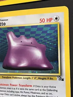 1999 Pokemon Fossil Holo Ditto Muk Magneton Kabutops Lot Of 4 - Image 4