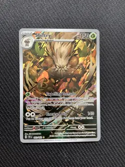 Shiftry Illustration Rare Holo - 163/162 - Temporal Forces Pokemon 2024 - Image 2