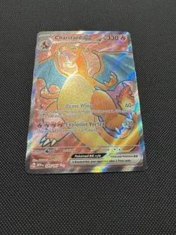 Pokemon TCG Charizard ex 183/165 SV: Scarlet & Violet 151 Ultra Rare Near Mint - Image 2