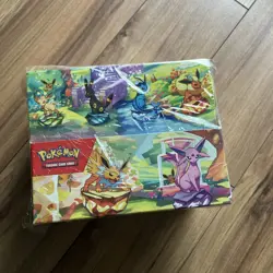 Pokemon TCG SV8.5 Prismatic Evolutions Mini Tin Display - SEE PICS CONDITION - Image 1