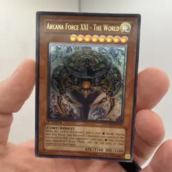 Arcana Force XXI - The World [Ultimate Rare] LODT-EN016 | YuGiOh 1st VLP (WNU) - Image 1