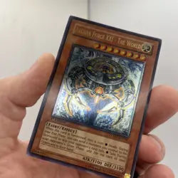 Arcana Force XXI - The World [Ultimate Rare] LODT-EN016 | YuGiOh 1st VLP (WNU) - Image 3