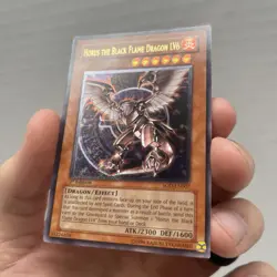 Yugioh Horus the Black Flame Dragon LV6 SOD-EN007 Ultimate Rare 1st Ed NM - Image 2