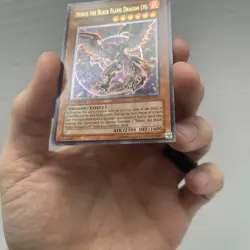 Yugioh Horus the Black Flame Dragon LV6 SOD-EN007 Ultimate Rare 1st Ed NM - Image 5