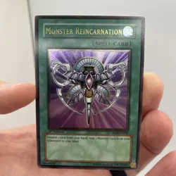 Yugioh Monster Reincarnation RDS-EN045 Ultimate Rare 1st Ed - Image 1