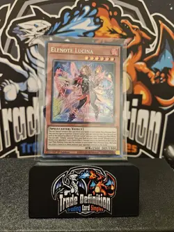 YUGIOH ELFNOTE LUCINA SECRET RARE NM BPRO-EN010 - Image 1