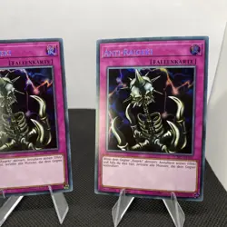 Yugioh Anti-Raigeki LCKC-DE104 1. Auflage Secret Rare Playset - Image 4