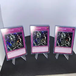 Yugioh Anti-Raigeki LCKC-DE104 1. Auflage Secret Rare Playset - Image 5