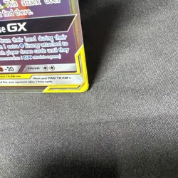 Gengar & Mimikyu GX 186/181 NM+ Rainbow Secret Rare - S&M: Team Up - Pokemon TCG - Image 3