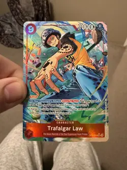 Trafalgar Law - OP14-009 (Alternate Art) OP14-009 The Azure Sea's Seven Foil - Image 1