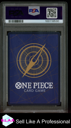PORTGAS D. ACE SERIALIZED TOP PRIZE-ASIA ONE PIECE JAP PROMOS 2024 119 PSA 10 - Image 2